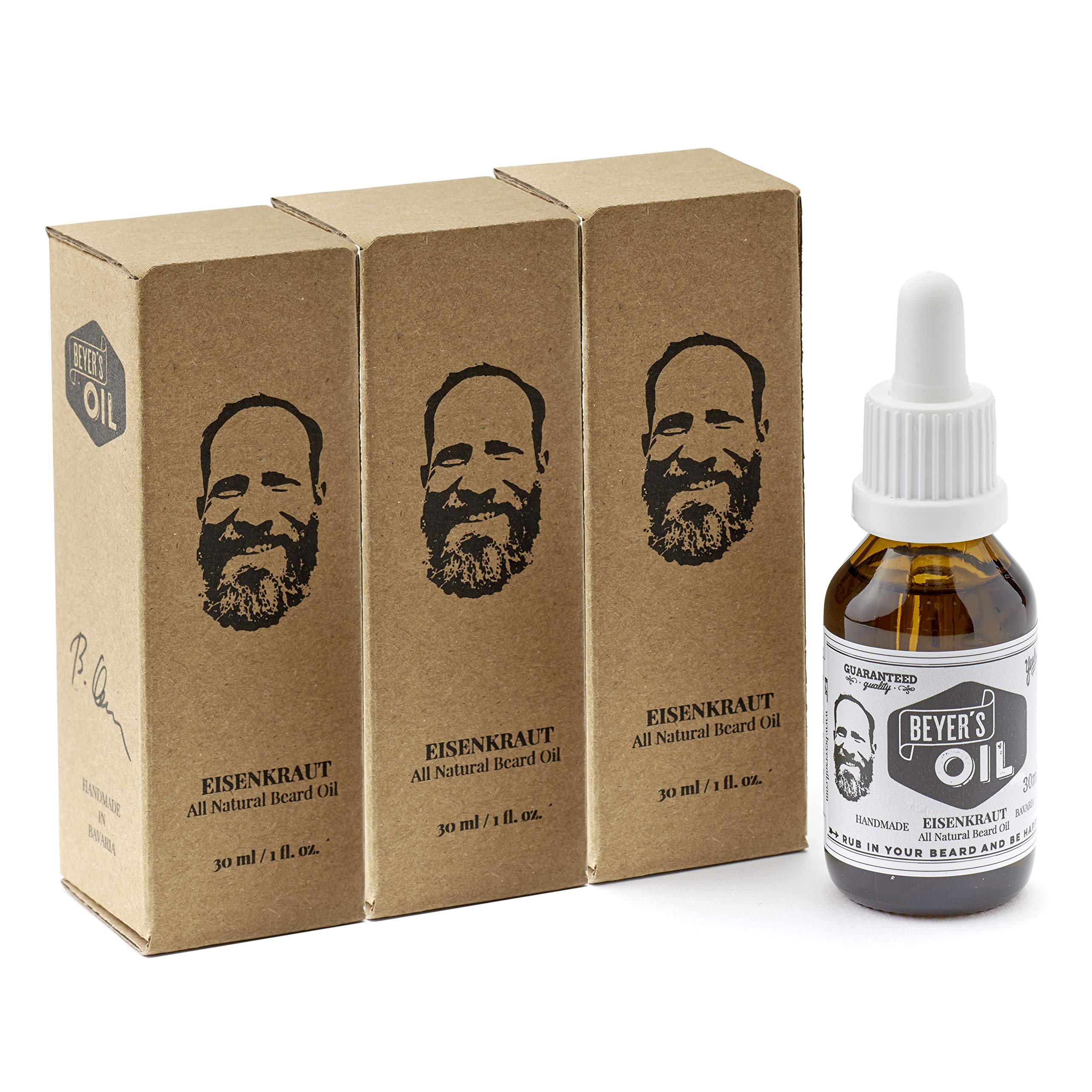 Beyer's Oil Verbena Beard Oil Pack of 3