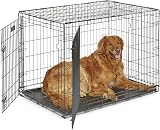 MidWest Homes for Pets 42-Inch Two-Door iCrate Folding Dog Crate with Divider