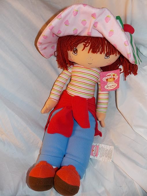 Amazon Com 2005 Large 26 Strawberry Shortcake Cuddle Pillow Doll
