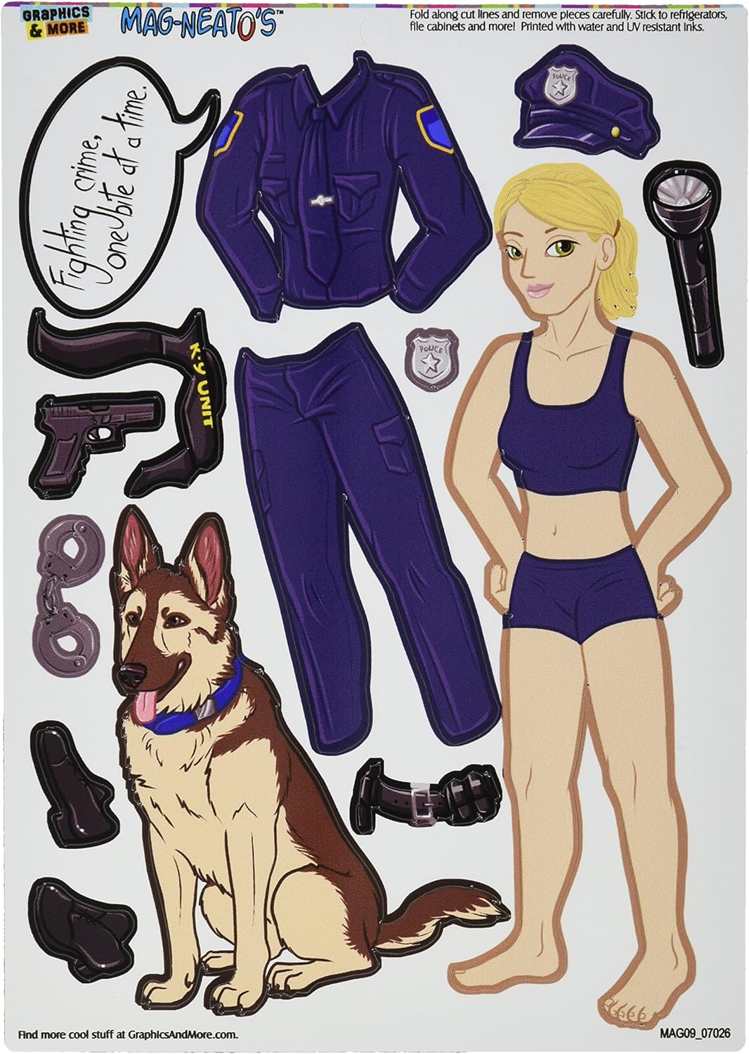 Best german shepherd dishwasher magnet