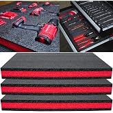 Tool Box Foam, 1PC 48x24x2 Inch, Foam Inserts For Cases Polyethylene Storage Sheets For Toolbox Hard Case Tool Shadow Insert Kaizen Organizer Sheet Tool Box Foam, 1PC 48x24x2 Inch, Foam Inserts For Cases Polyethylene Storage Sheets For Toolbox Hard Case Tool Shadow Insert Kaizen Organizer Sheet