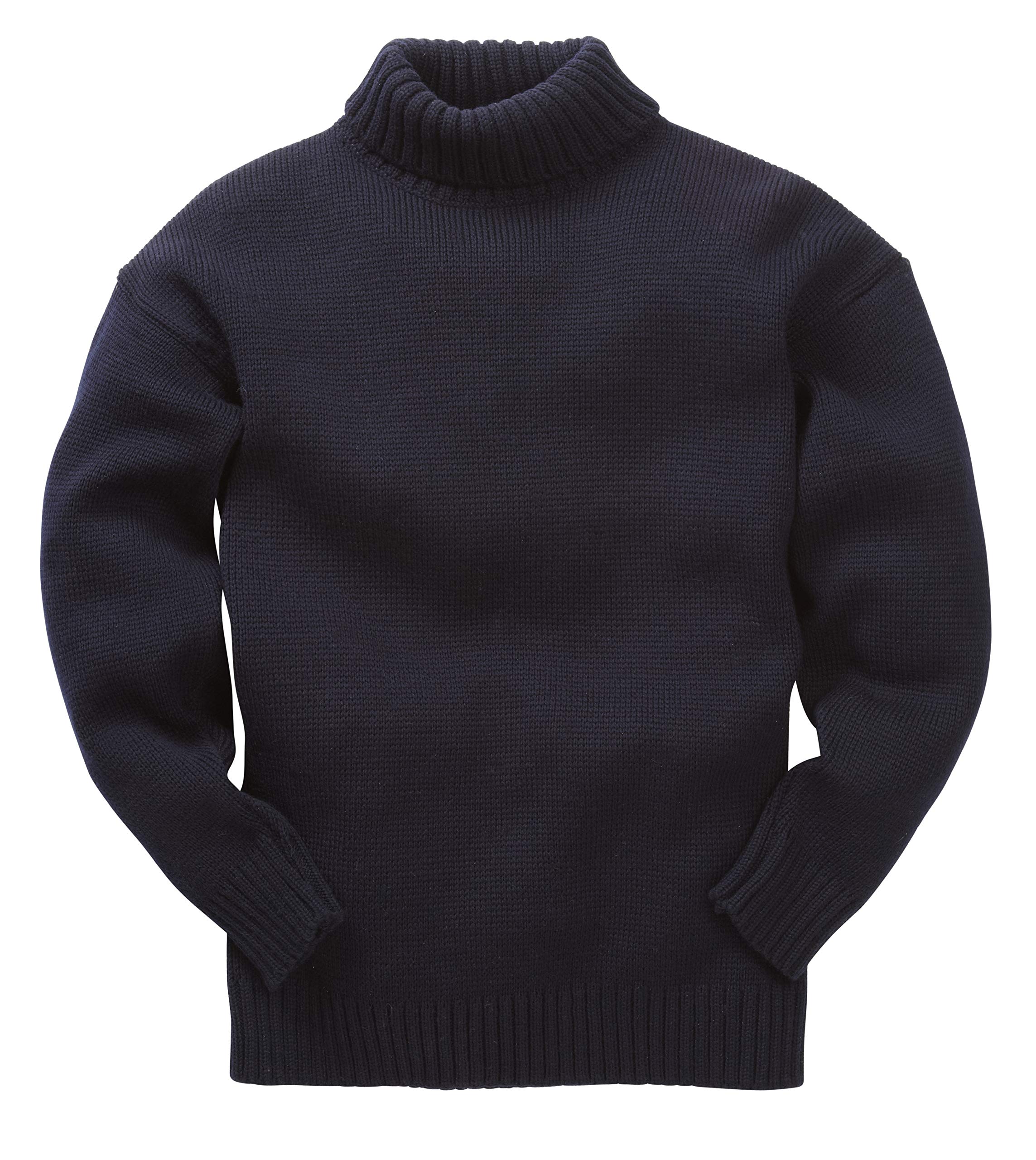 Merino Wool Submariner Sweater, Navy, XXL