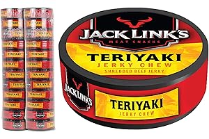 Jack Link's Jerky Chew, Teriyaki Flavor, 0.32-Ounce (Pack of 24)