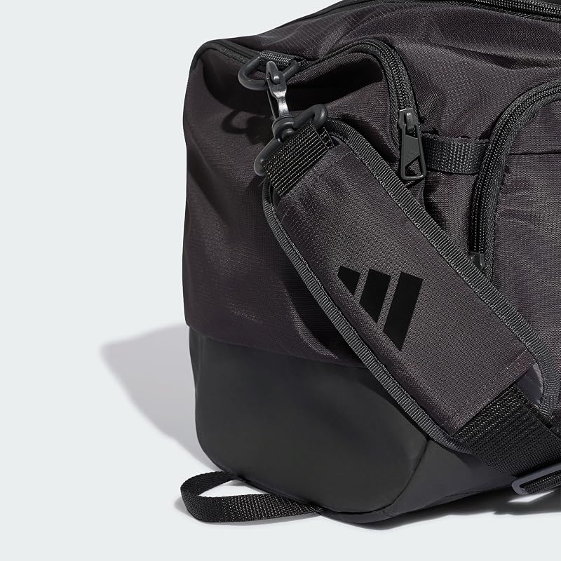 Saco de Desporto Gráfico Unissex Adult Training Defender Pequeno Duffel_Bag, carbono/preto, tamanho único