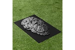 BETONEX Face Old Man Face for Tree Planter Mold for Concrete Plastic ABS 2mm - Cement Gargoyle Garden Gnome Mold for Concrete Green Man Face Plaque Wood Spirit Faces Greenman