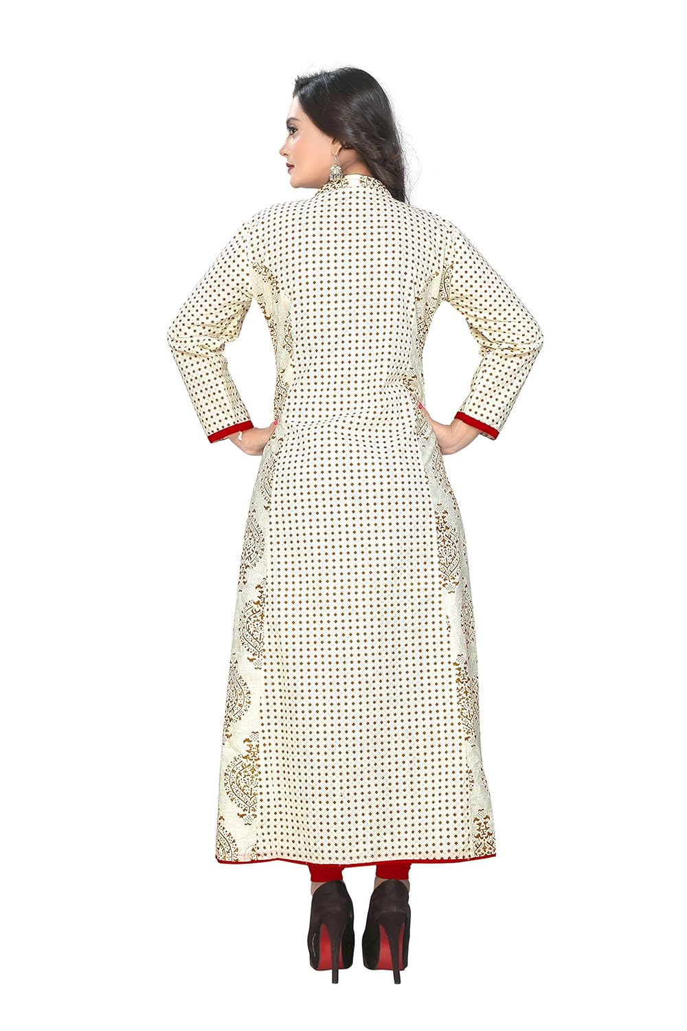 navabi export women's cotton rayon fabric a-line kurti (vf-ku-86)