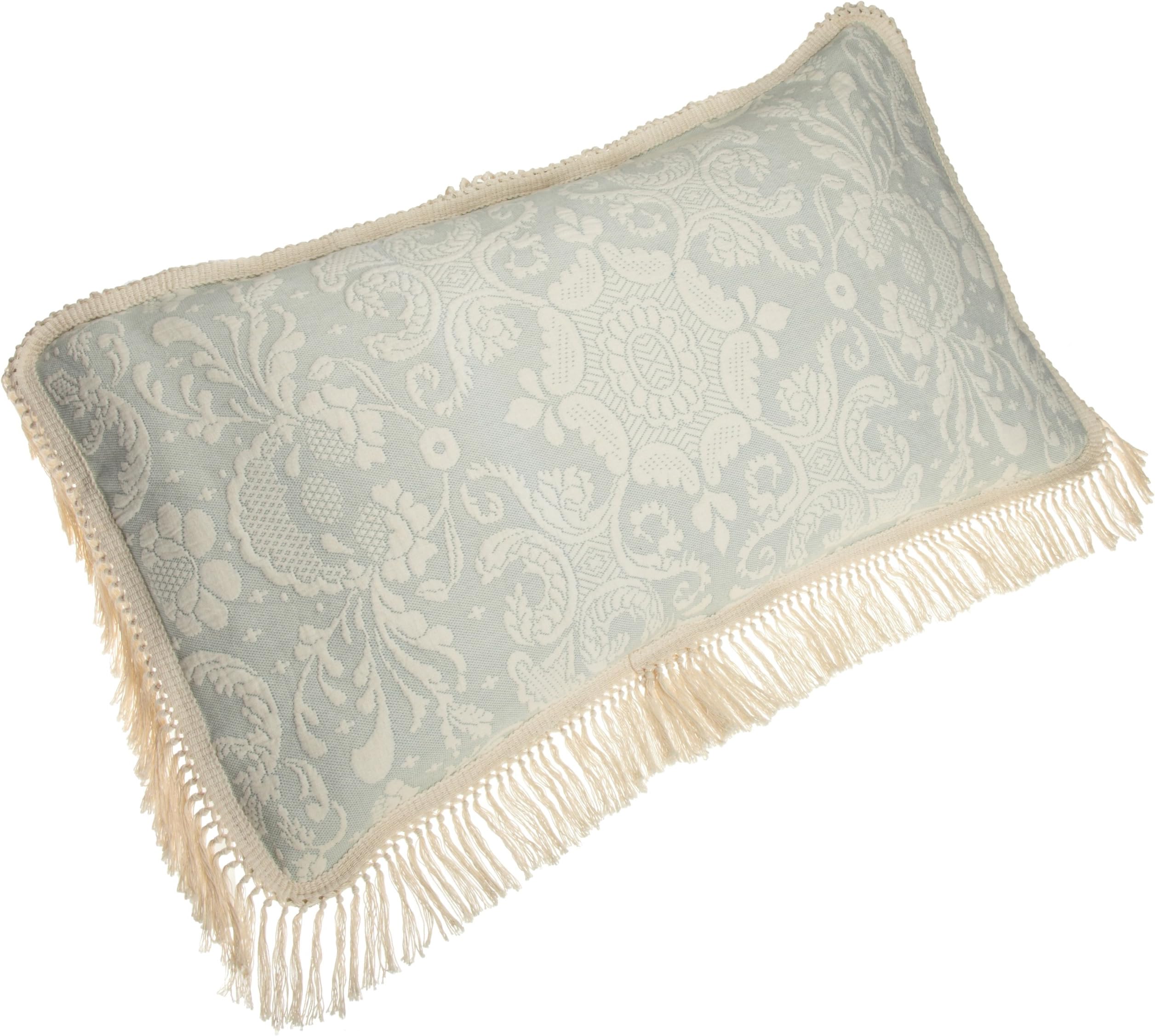 Maine Heritage 7847-KS-015 Weavers Queen Elizabeth Matelasse Pillow Sham