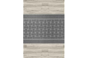 ORFA HOME Non Slip Washable Carpet Runner Rug with Rubber Backing, Custom Floor Mat for Kitchen Hallway Stairs Bedroom Bathroom Entry, Grey, Your Choice of Length, 26 Inch X 3 feet, Doormat