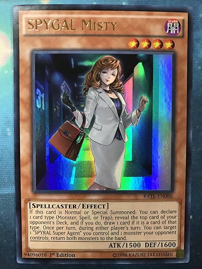 Spygal Misty Rate En086 Ultra Rare 1st Edition Collectible Card Games Fzgil Yu Gi Oh Trading Card Game