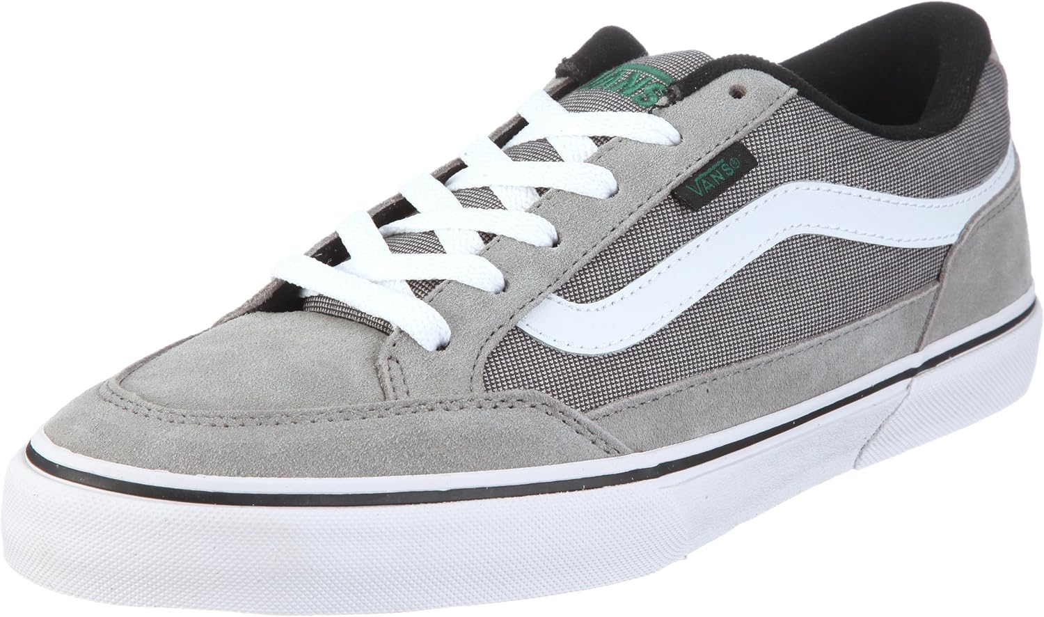 grey and green vans