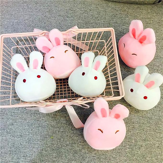 Chengbao Cute Throw Pillow Stuffed Strawberry Toys Removable Fluffy Kawaii Kitty Cat Plush Snack Pillow Pudding Decorative Animal Dolls Bed Couch Creative Toy Gifts Teens Girls Kids