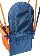 Hedstrom Folding Baby Swing Set Blue/Orange 6-36 Months Outdoor Garden view 5