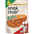 Snak Club Tajin Seasoned Toasted Corn 11 Ounce Resealable Family Size Bag, 6 Count