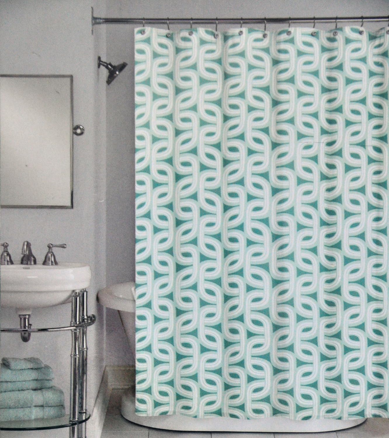 Amazon Com Peri Neeko Geometric Dark Green Light Green Geometric