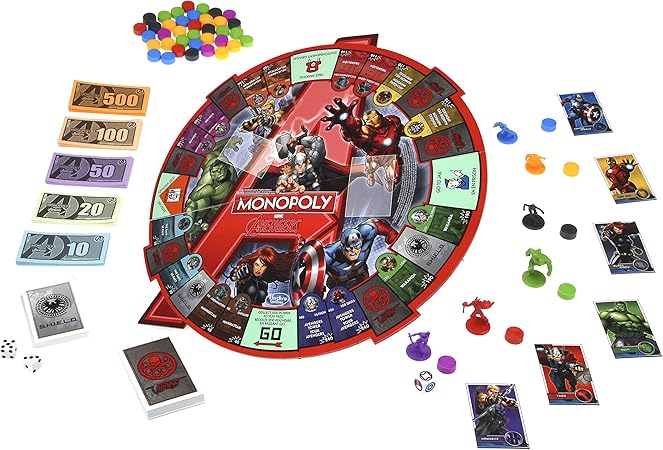 Marvel Avengers Monopoly Board Game: Amazon.es: Juguetes y juegos
