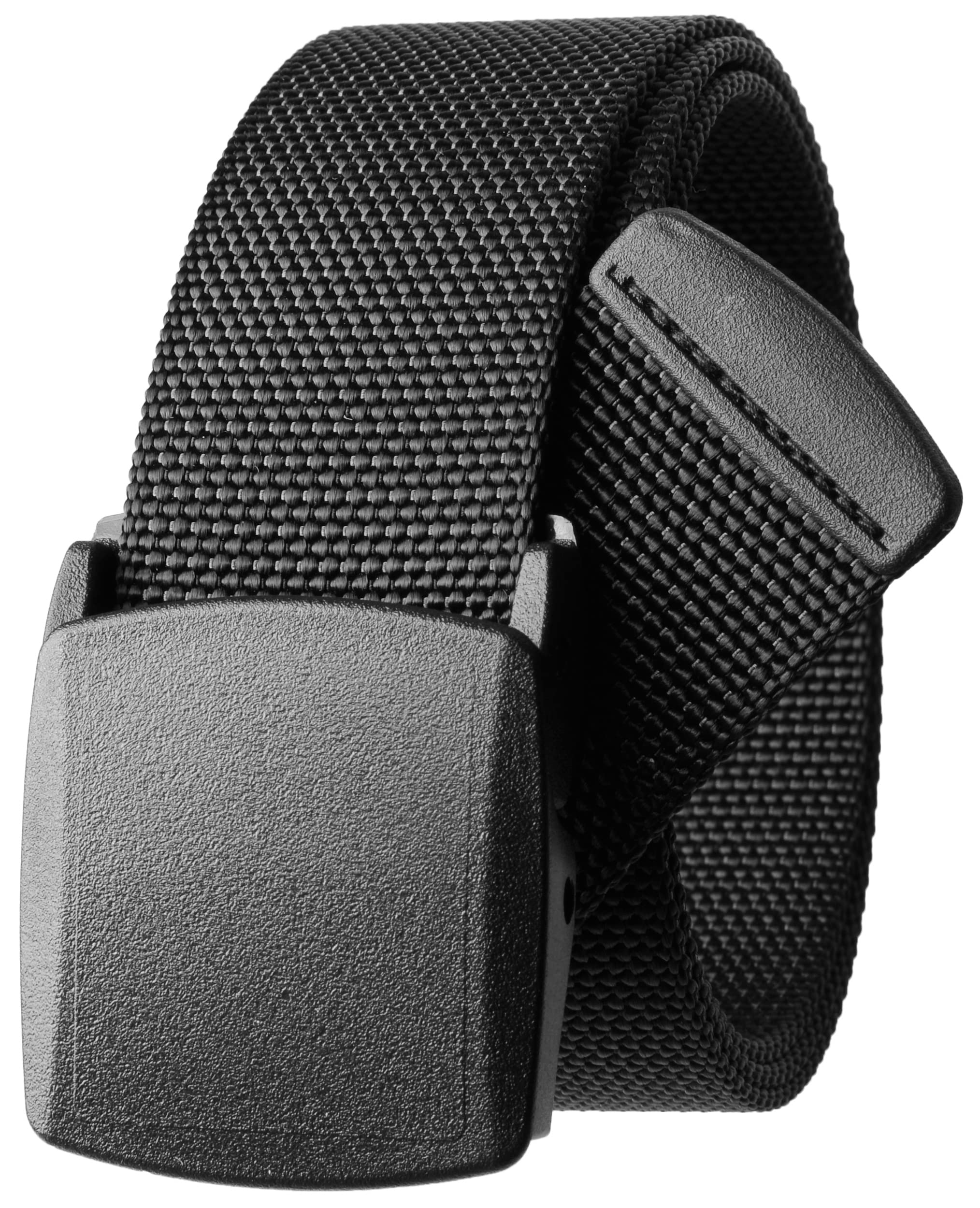 [ノーボーダー] 軽量ナイロンベルト 38mm幅 [日本製] FABLT N38 ブラック 120cm商品画像