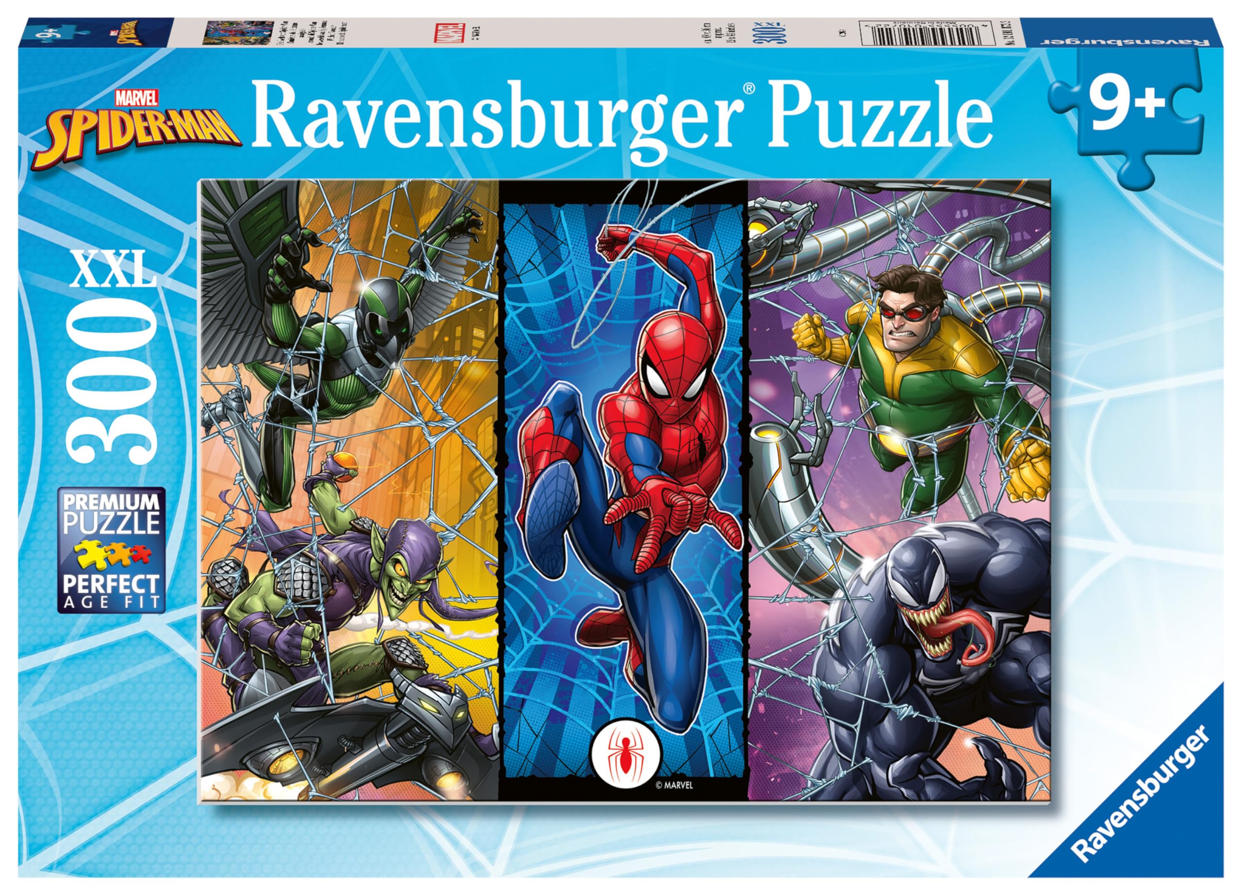 Ravensburger Marvel Spiderman 300 Pieces Jigsaw Puzzle for Kids and Adults Age 9 Years Up