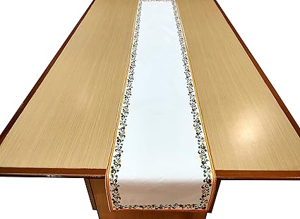 Miyanbazaz Textiles Cotton Table Runner- 14 X 72 inch Table Linens for The Dining Room Multi Color