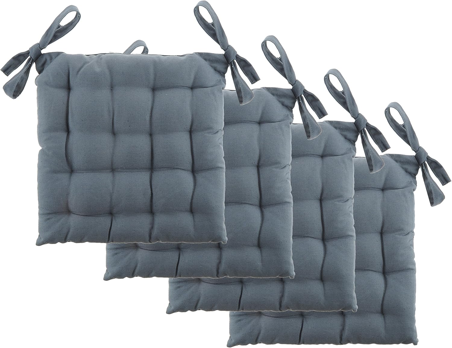 Best blue and gray dining chair cushions