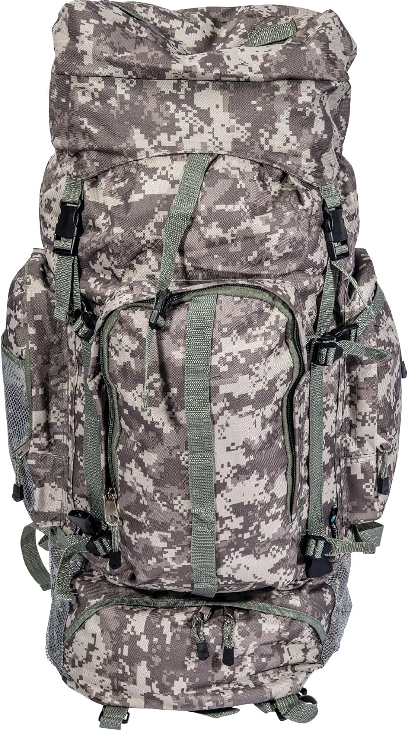 camo hiking backpack