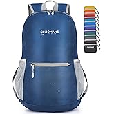 ZOMAKE Ultra Lightweight Hiking Backpack 20L, Packable Small Backpacks Water Resistant Daypack for Women Men(Navy Blue)
