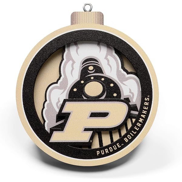 Blue 84 Purdue Boilermakers Vinyl Sticker Pack - 6-Pack Of 3" Decals, Water & Scratch Resistant, Officially Licensed NCAA Team Stickers