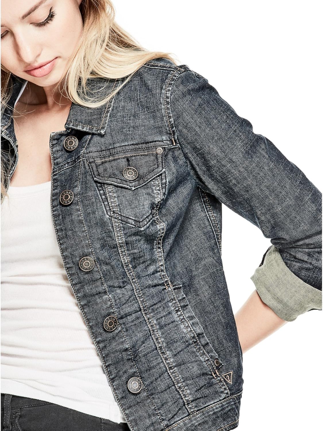 guess alisana denim jacket