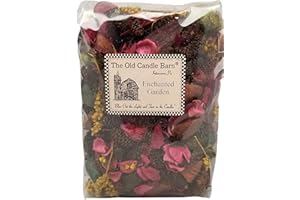 Old Candle Barn Enchanted Garden Potpourri Large Bag - Perfect for Spring and Summer But Can Be Used All Year Long - Decoration or Bowl Filler