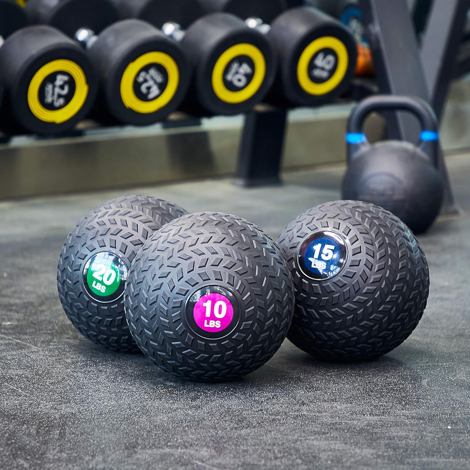 BalanceFrom Workout Exercise Fitness Weighted Medicine Ball, Wall Ball and Slam Ball, Multicolor : Sports & Outdoors