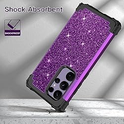 LONTECT for Galaxy S24 Ultra 5G Case Shockproof