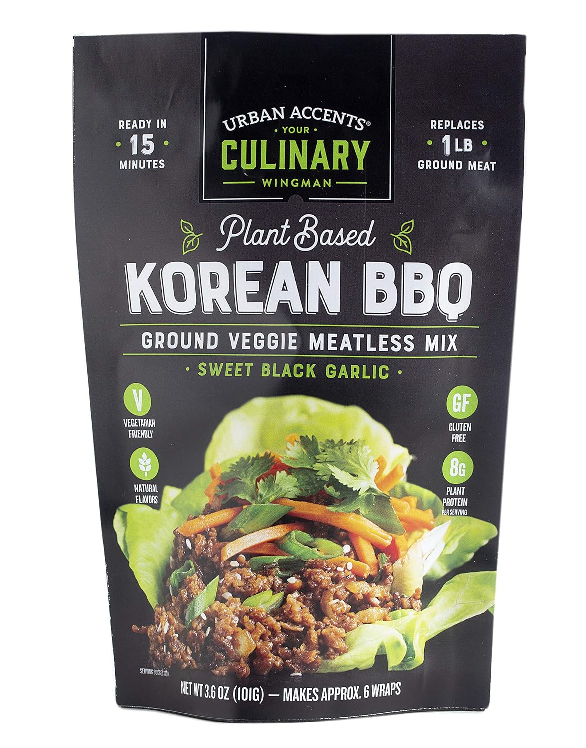 Urban Accents Korean BBQ Plant Based Meatless Mix Gluten