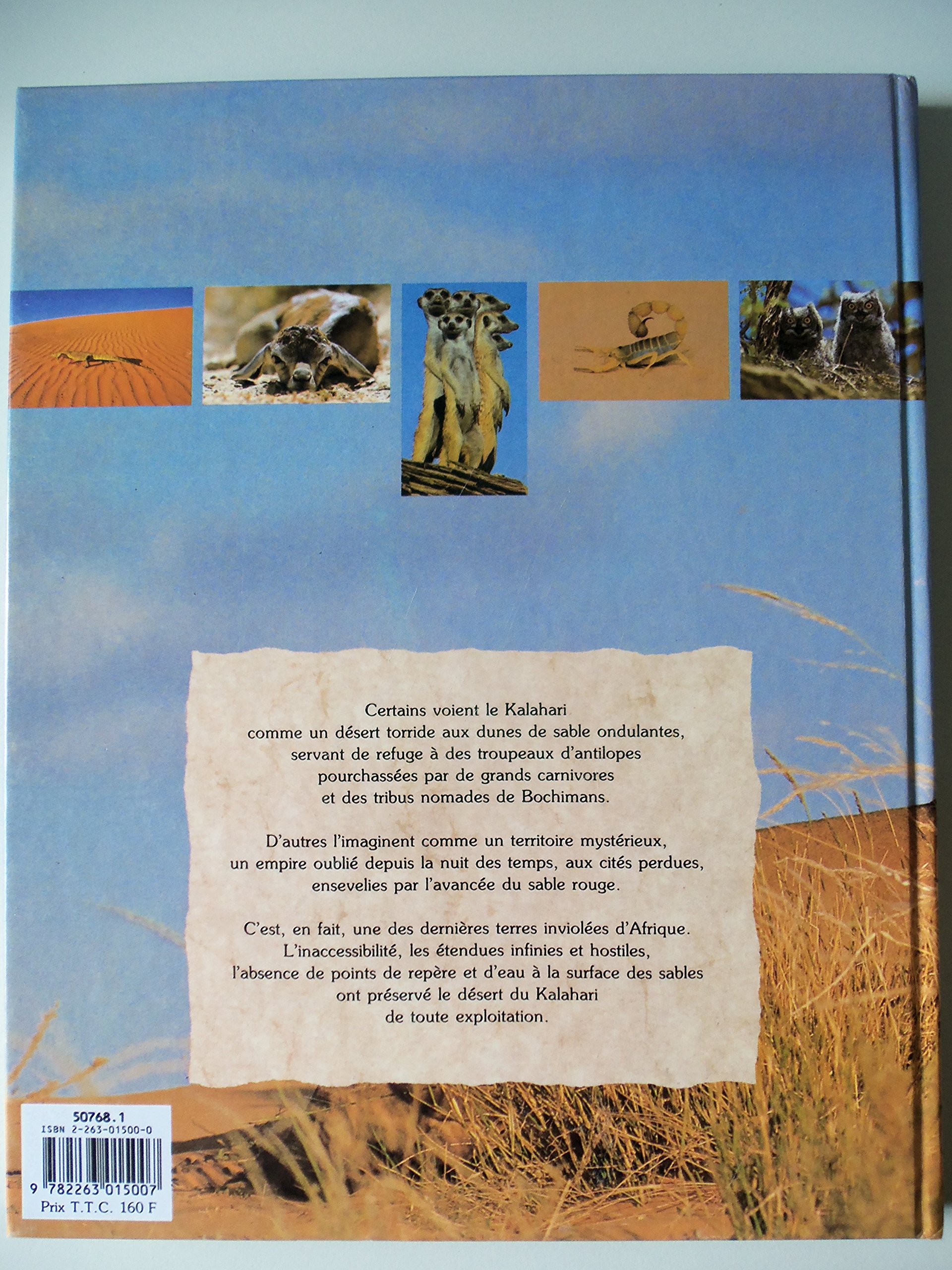 Kalahari Desert Secret 9782263015007 Amazoncom Books