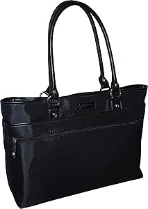 Franklin Covey Women's Business Laptop Tote Bag - Black