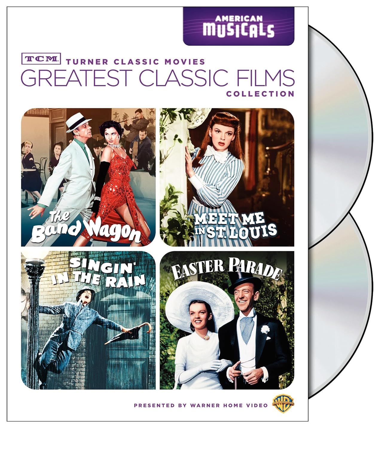 TCM Greatest Classic Films Collection: American Musicals (The Band Wagon / Meet Me in St. Louis / Singin' in the Rain / Easter Parade)