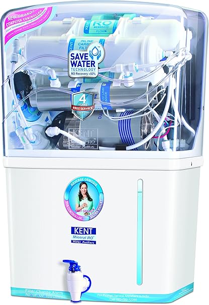 Kent Grand Plus 8-Litre Mineral RO + UV/UF with TDS Controller Water Purifier