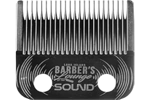 Barber's Lounge SOUND Blade, Super Steel Stationary Fade Blade For Hair Clippers.