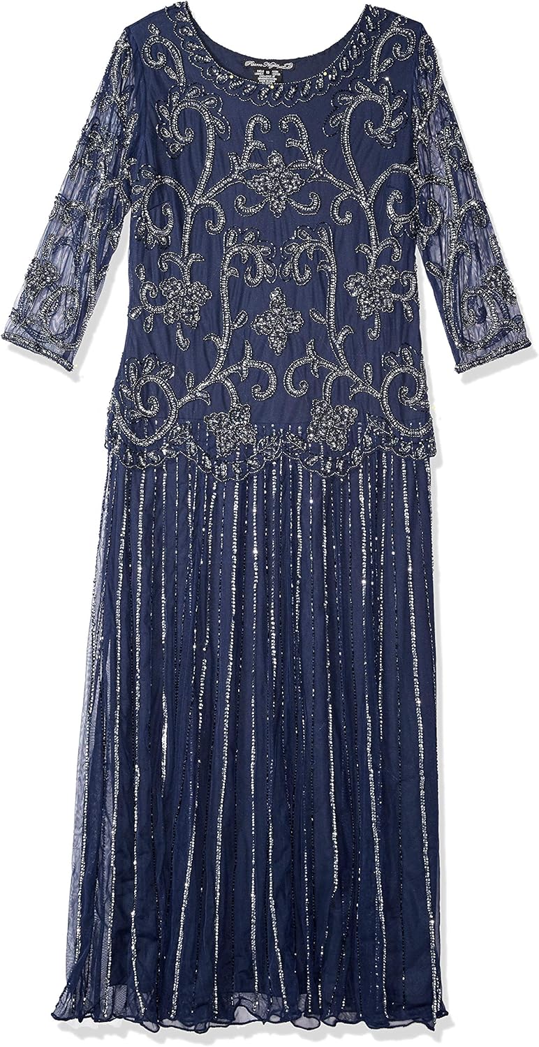 pisarro nights beaded dress