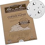 Rite in the Rain Weatherproof Laser Printer Paper, 8 1/2" x 11", 20# Gray Colored Printer Paper, 50 Sheet Pack (No. 8511GY-50