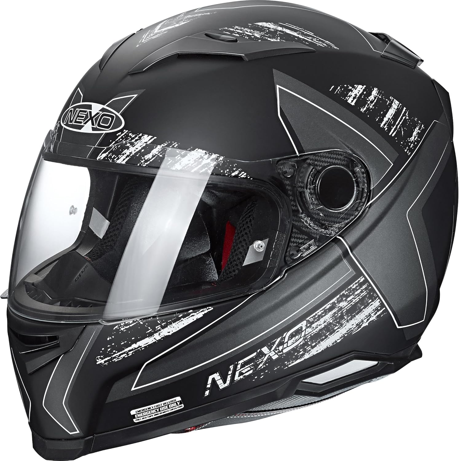 Nexo Integralhelm Motorradhelm Helm Motorrad Mopedhelm Integralhelm 3