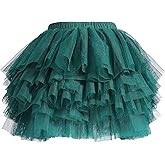 elamccor Baby Girls' Tutu Skirt Toddler 6 Layered Tulle Tutus 1-8T