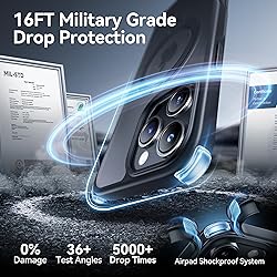 CASEKOO Designed for iPhone 16 Pro Case with