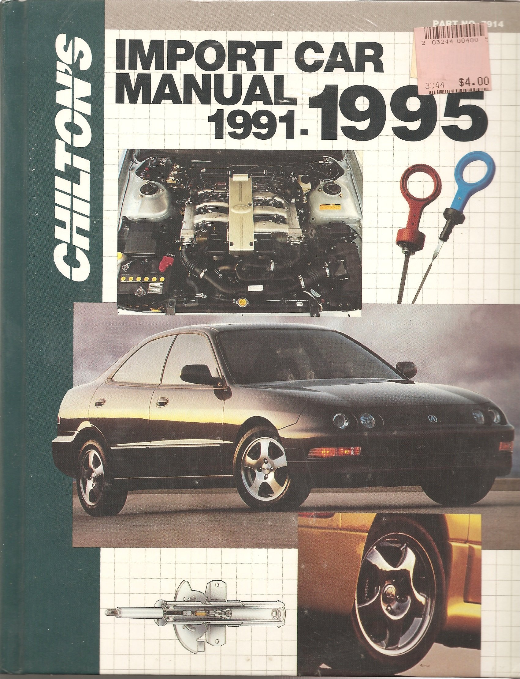 Chilton's Import Car Manual 1991-1995 (CHILTON'S IMPORT AUTO SERVICE MANUAL)  Hardcover – October 1, 1994