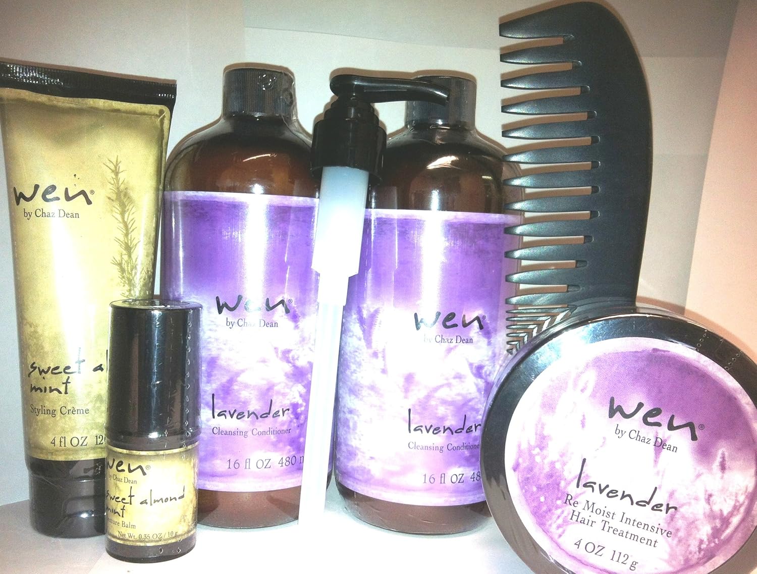 Buy Wen By Chaz Dean Lavender 2x 16 Oz Hair Treatment Styling