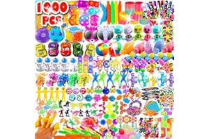 1000 pcs Party Favors for Kids, Fidget Toys Pack, Carnival Prizes,Filler Toys, Goodie Bag Stuffers, Birthday Gift Toys, Stock