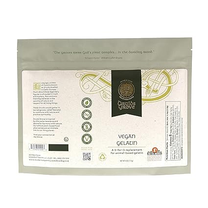 Druids Grove Vegan Gelatin Vegan Non Gmo Gluten Free Ou Kosher Certified 4 Oz #vegan #meals #delivered #to #your #home Druids Grove Vegan Gelatin Vegan Non Gmo Gluten Free Ou Kosher Certified 4 Oz