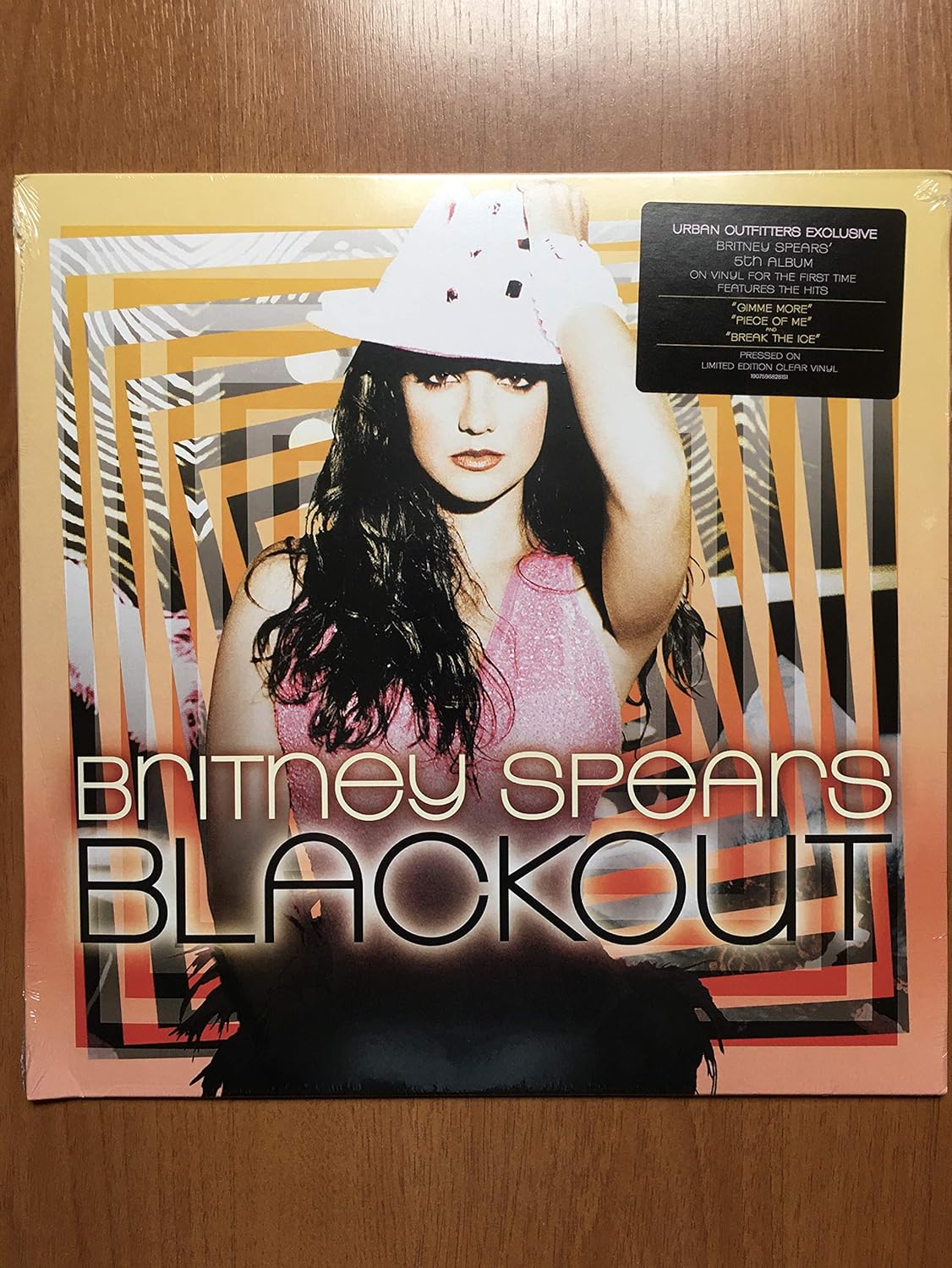 Britney Spears Various Artists Completely Blacked Out Exclusive Limited Edition Clear Colored Vinyl Lp 5000 Amazon Com Music