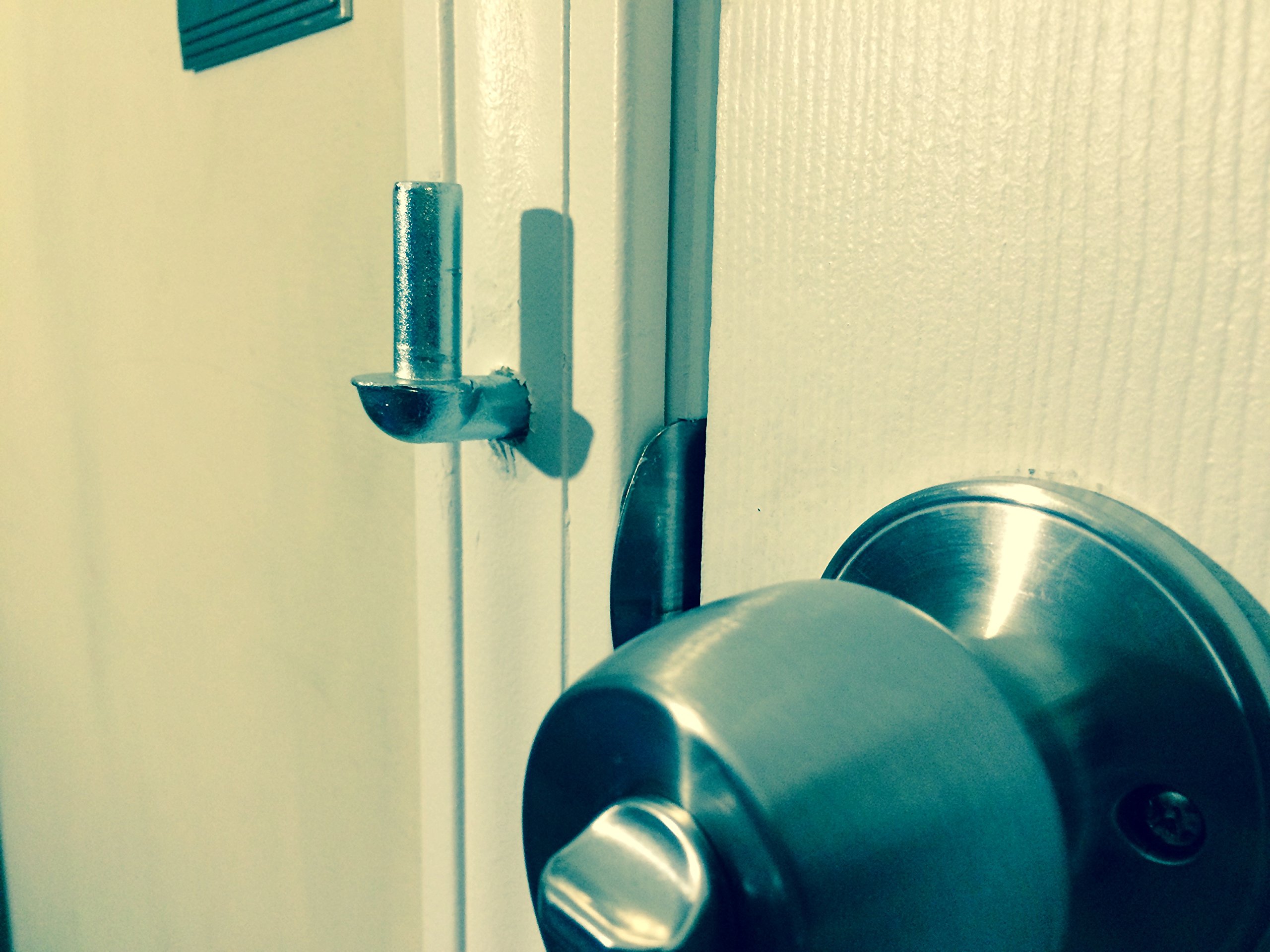 Door Bar Pro Model 36 Steel Door Security Bar For 36 Inch Wide Inswing