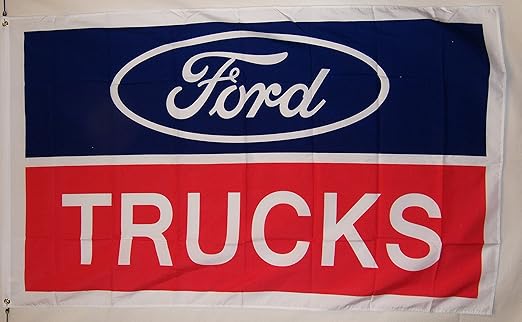 Amazon Com Nuge Ford Trucks Car Flag 3 X 5 Indoor Outdoor
