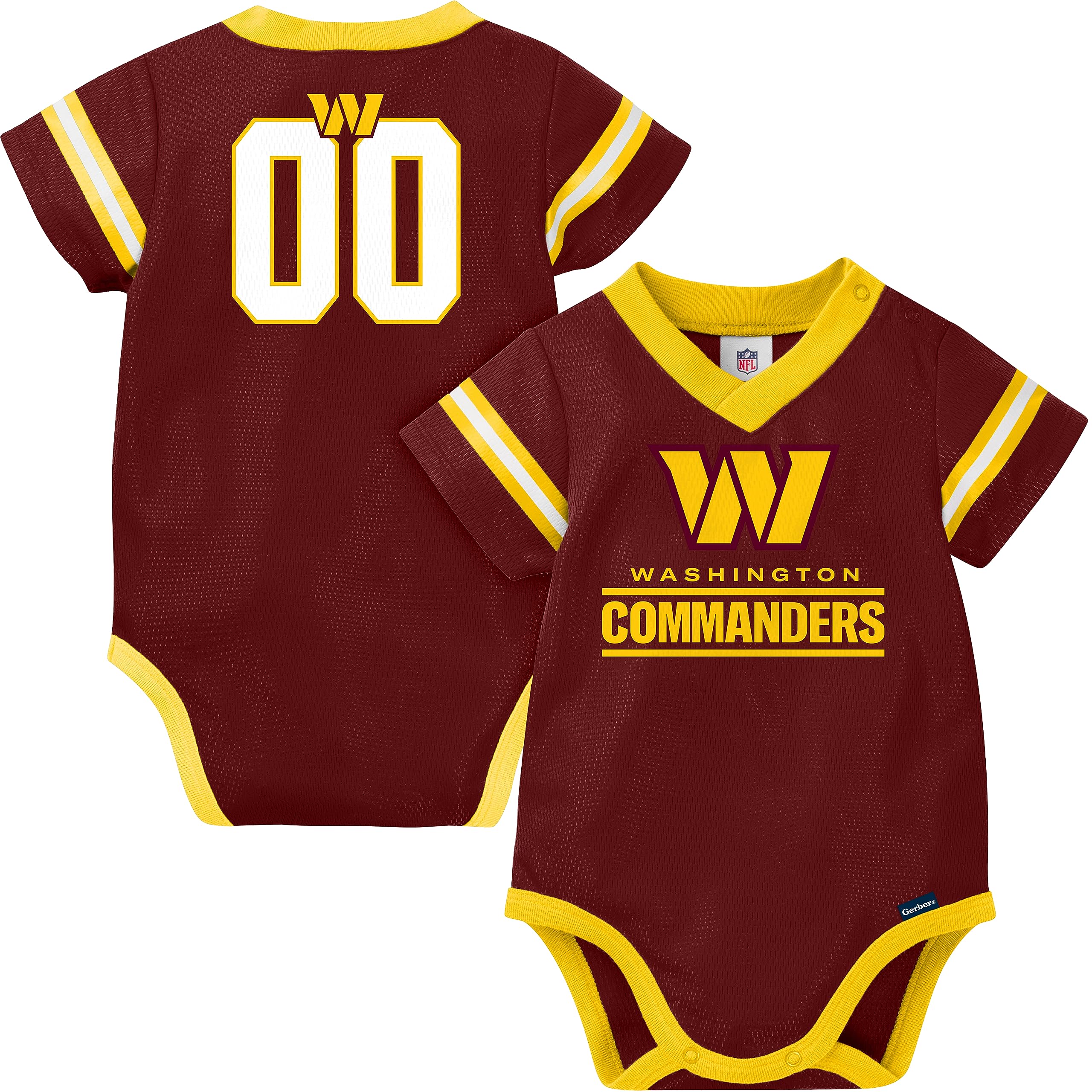Gerber Unisex Baby Standard NFL Team Jersey Onesie