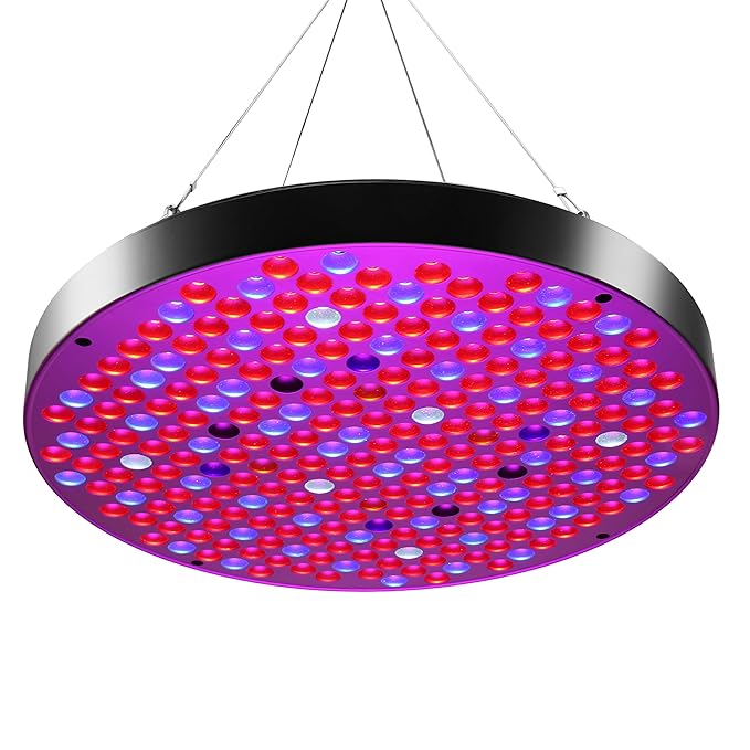 Lightsjoy 50W Full Spectrum LED Grow Light Vegetable Flower Grow Lamp Budding Horticulture Panel